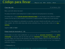 Tablet Screenshot of codigoparallevar.com